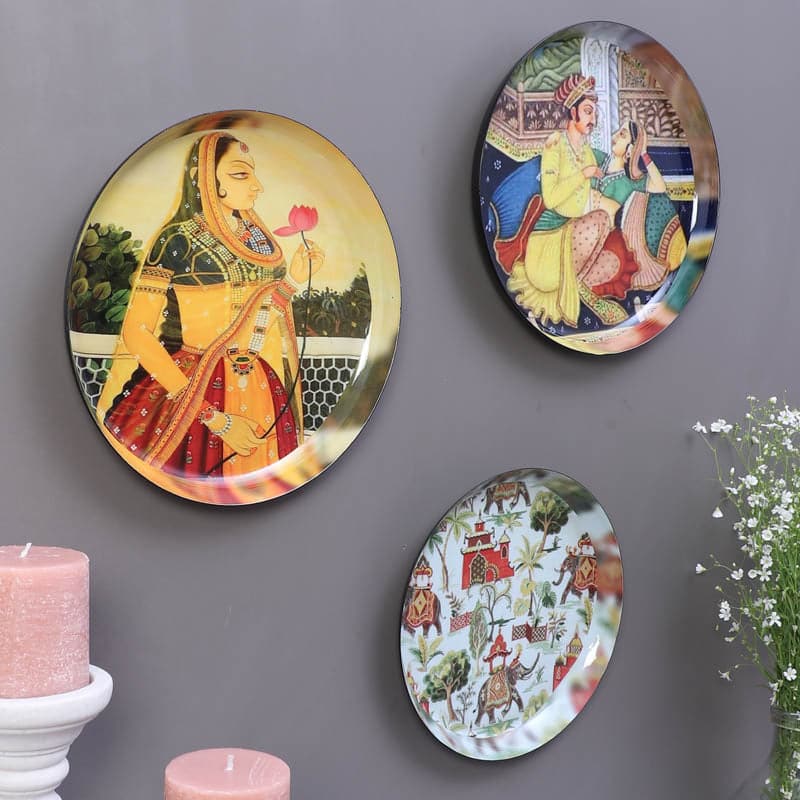 Wall Plates - The Royal Kingdom Wall Plate - Set Of Three