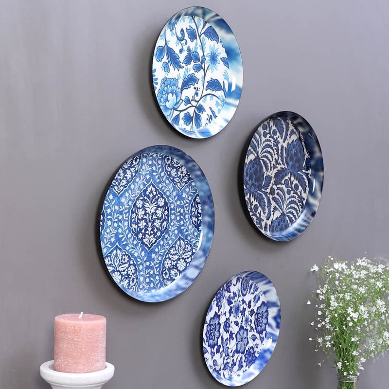 Buy Ethereal Call Wall Plate - Set Of Four Wall Plates from Vaaree