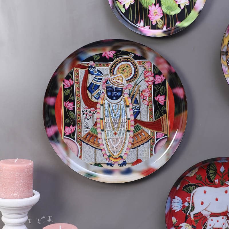 Buy Divine Glory Wall Plate - Set Of Four Wall Plates from Vaaree