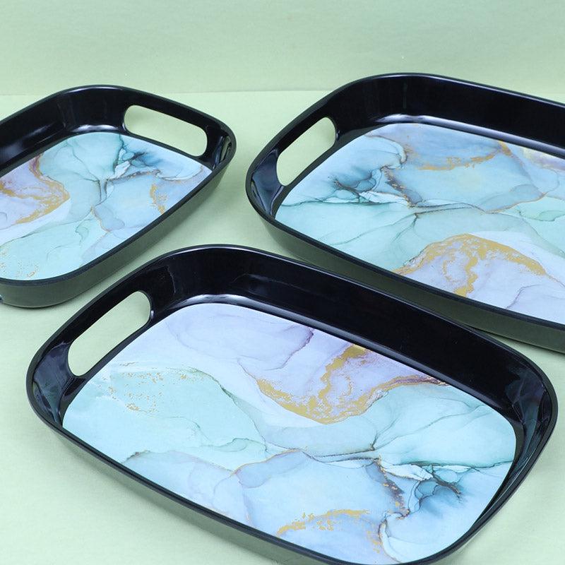 Buy Melra Serving Tray - Set Of Three Serving Tray from Vaaree