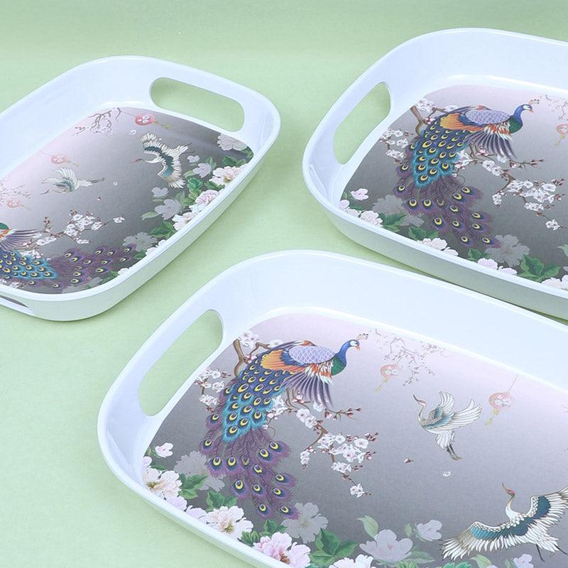 Buy Lixa Serving Tray - Set Of Three Serving Tray from Vaaree