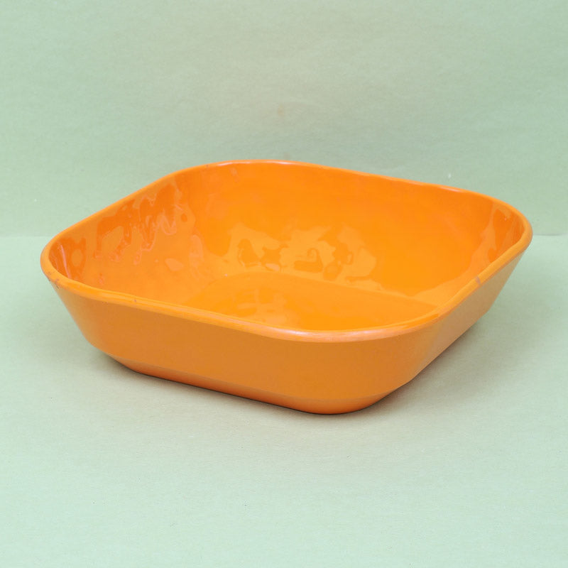 Buy Alga Serving Bowl (Orange) - 1300 ML Serving Bowl from Vaaree