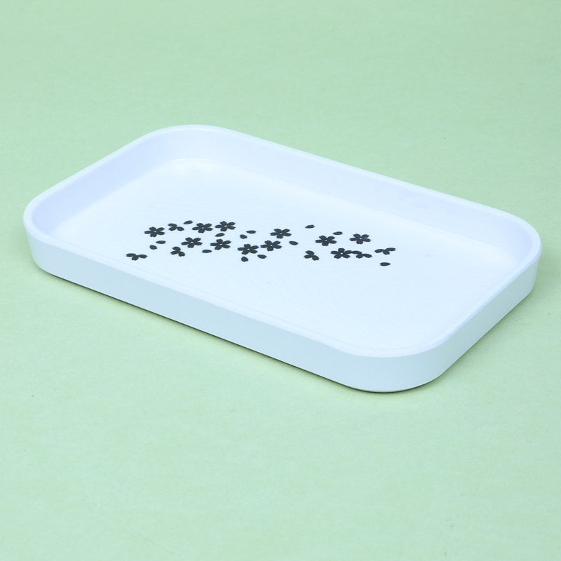 Buy Eltira Floral Serving Tray - White Serving Tray from Vaaree