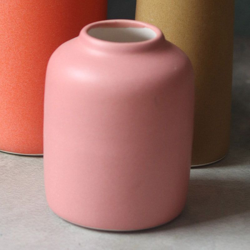 Buy Layro Ceramic Vase - Two Piece Set Vase from Vaaree