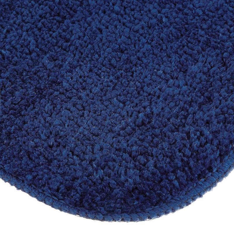 Bath Mats - Aldo Anti Skid Bathmat (Dark Blue) - Set Of Two