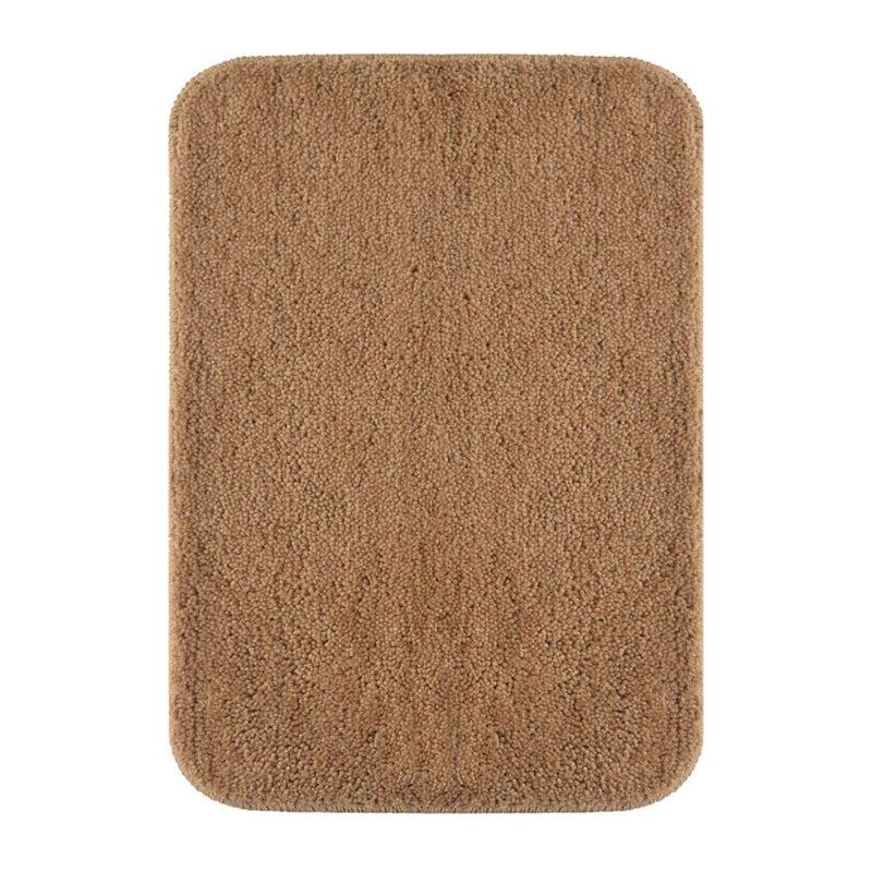 Bath Mats - Aldo Anti Skid Bathmat (Light Brown) - Set Of Two