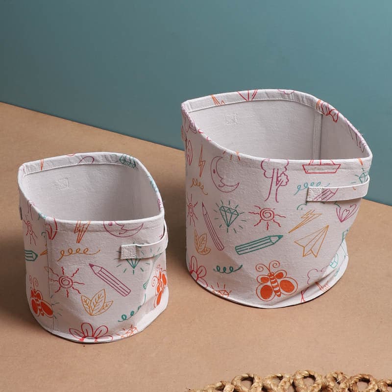 Laundry Basket - Simply Sort Storage Basket - Set Of Two
