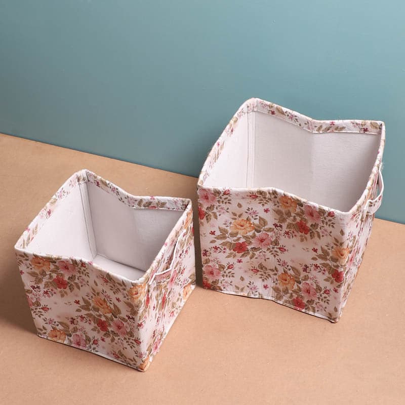 Laundry Basket - Streamline Storage Basket - Set Of Two