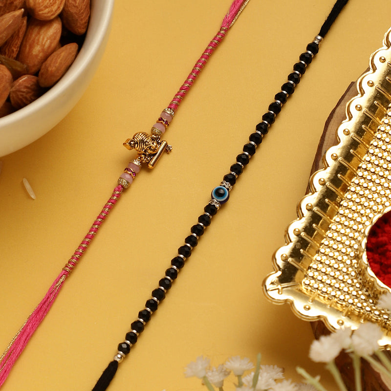 Buy Nidha Krishna & Evil Eye Rakhi Hamper Rakhi from Vaaree