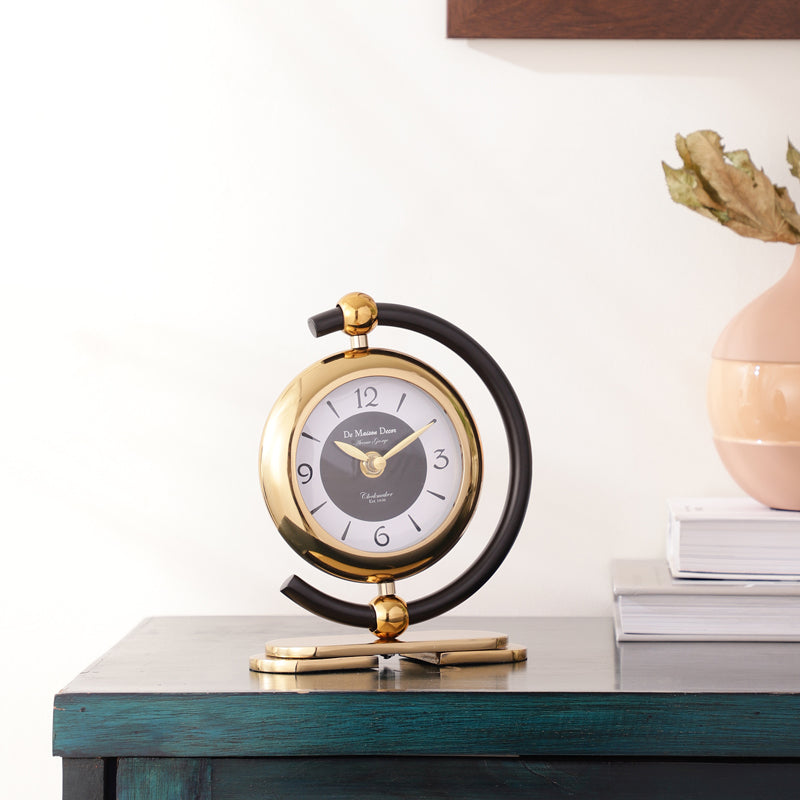 Buy Keisa Table Clock - Gold Table Clock from Vaaree