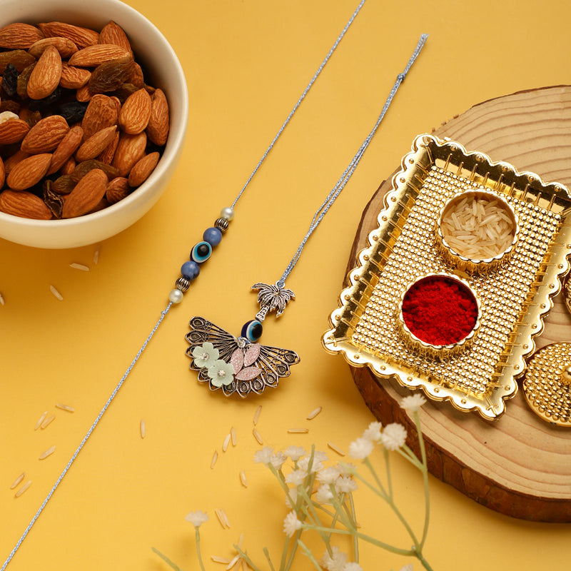 Buy Dua Evil Eye Rakhi Hamper Rakhi from Vaaree