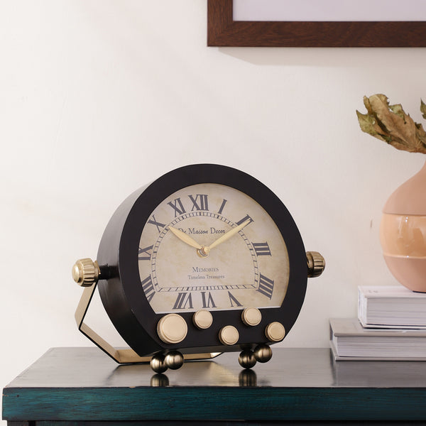 Cosie Table Clock - Black