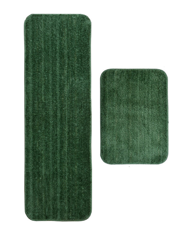 Runner Rug - Relma Anti Skid Runner Rug (Green) - Set Of Two