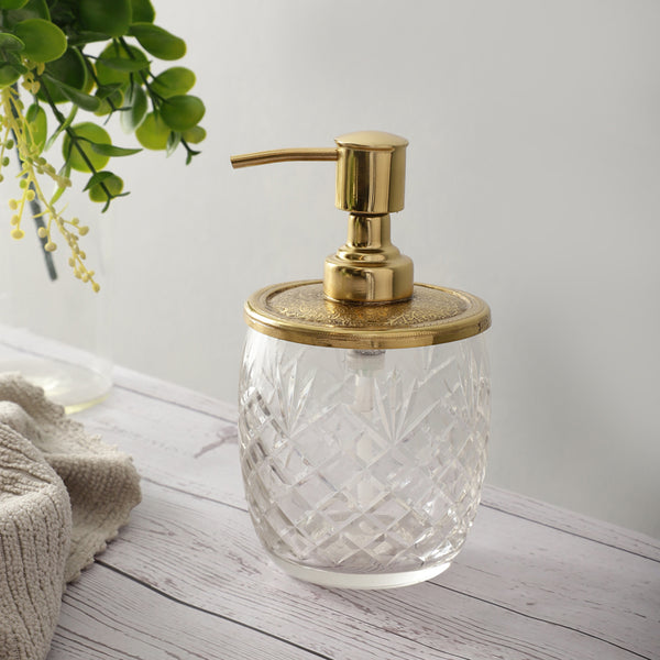 Buy Astra Soap Dispenser - Gold Accessories & Sets from Vaaree