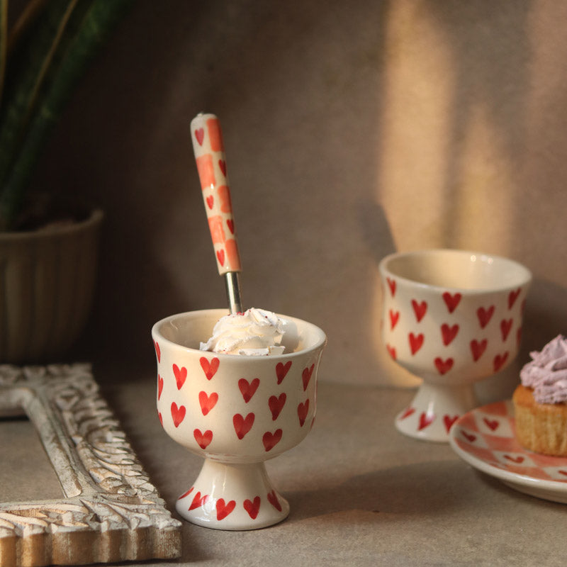 Buy Acro Heart Icecream Cup - 180 ML Icecream Cup from Vaaree