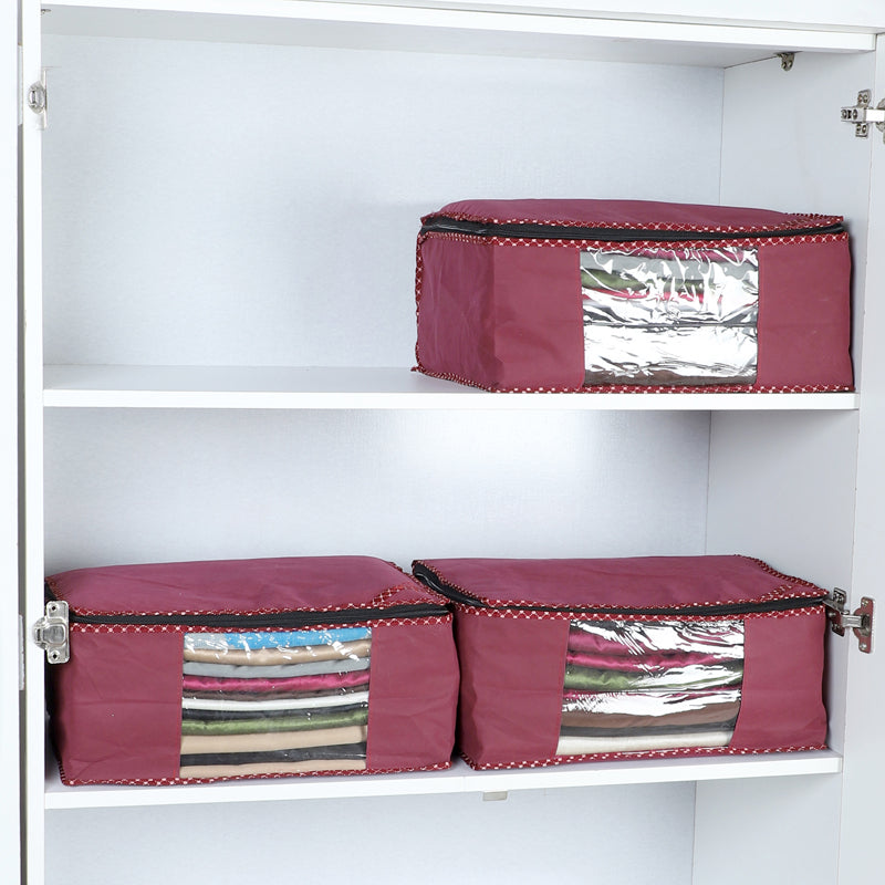 Buy Bray Saree Cover - Set Of Three Cloth Organizers from Vaaree