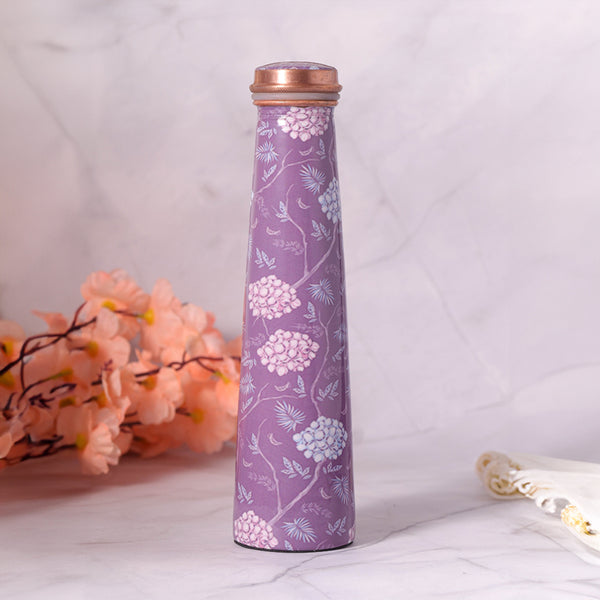 Buy Purple Heaven Purple Copper Water Bottle Bottle from Vaaree