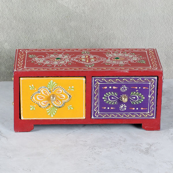 Buy Okra Handpainted Jewellery Organizer Jewelbox from Vaaree