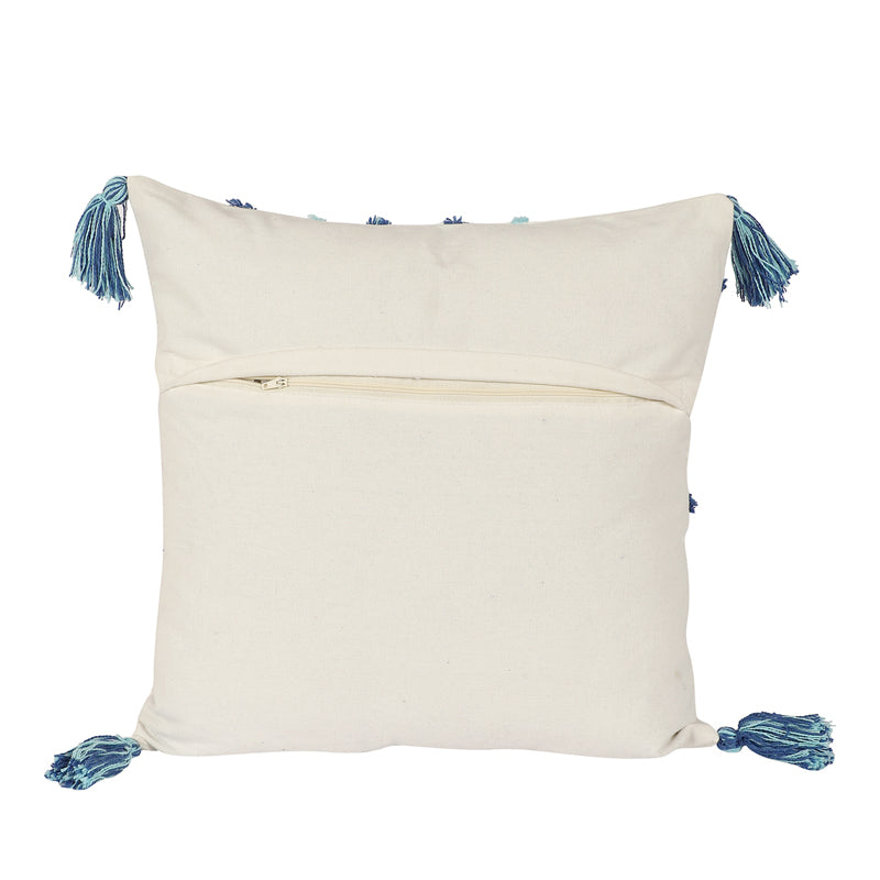 Buy Grid Sea Tufted Cushion Cover Cushion Covers from Vaaree