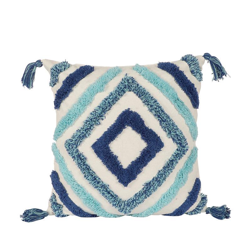 Buy Blue Bath Tufted Cushion Cover Cushion Covers from Vaaree