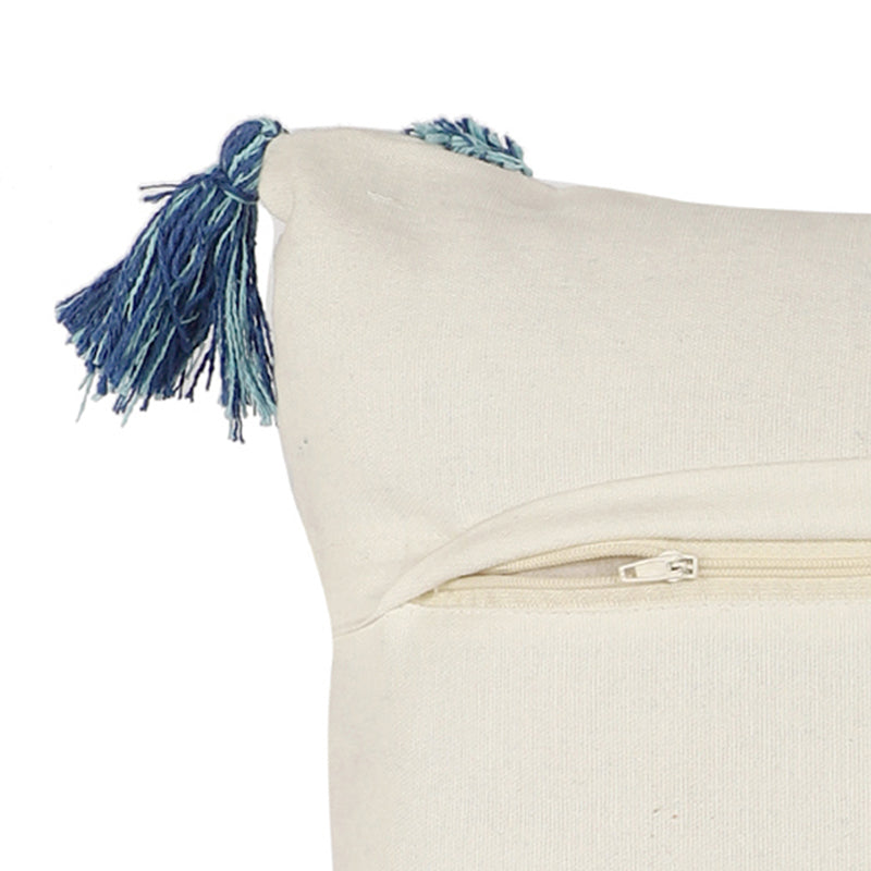 Buy Blue Bath Tufted Cushion Cover Cushion Covers from Vaaree