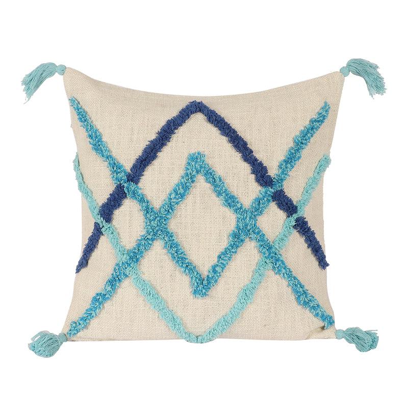 Buy Melona Cross Tufted Cushion Cover Cushion Covers from Vaaree