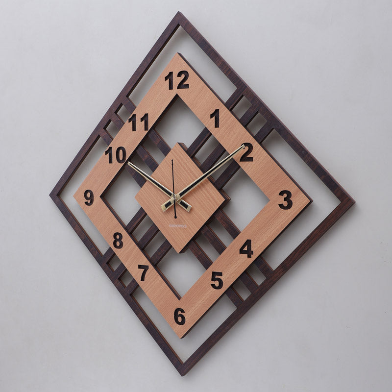 Buy Alena Rhombus Wall Clock Wall Clock from Vaaree