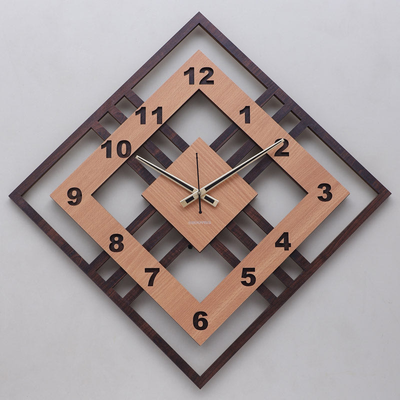 Buy Alena Rhombus Wall Clock Wall Clock from Vaaree