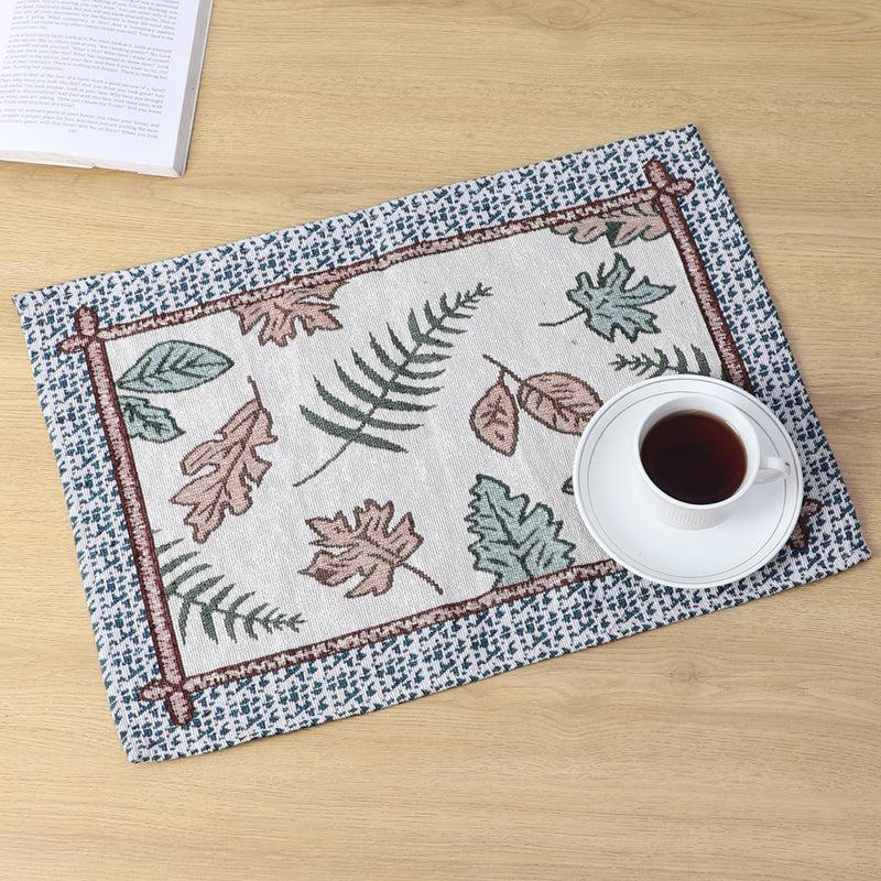 Buy Nature Crumb Table Runner & Placemat - Seven Piece Set Table Linen Set from Vaaree