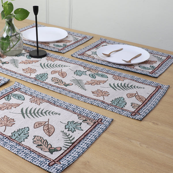 Runner & Placemat - Nature Crumb Table Runner & Placemat - Seven Piece Set