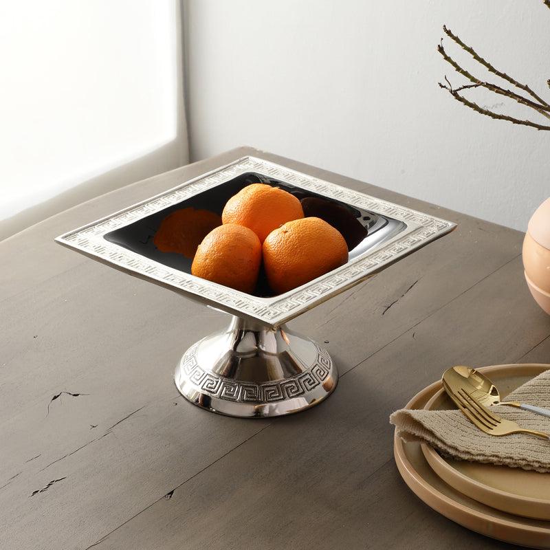 Buy Larro Accent Bowl - Silver Accent Bowls & Trays from Vaaree