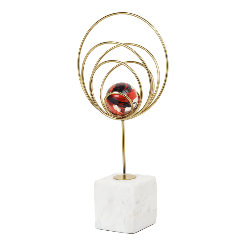 Buy Crystal Misania Showpiece - Gold Showpieces from Vaaree