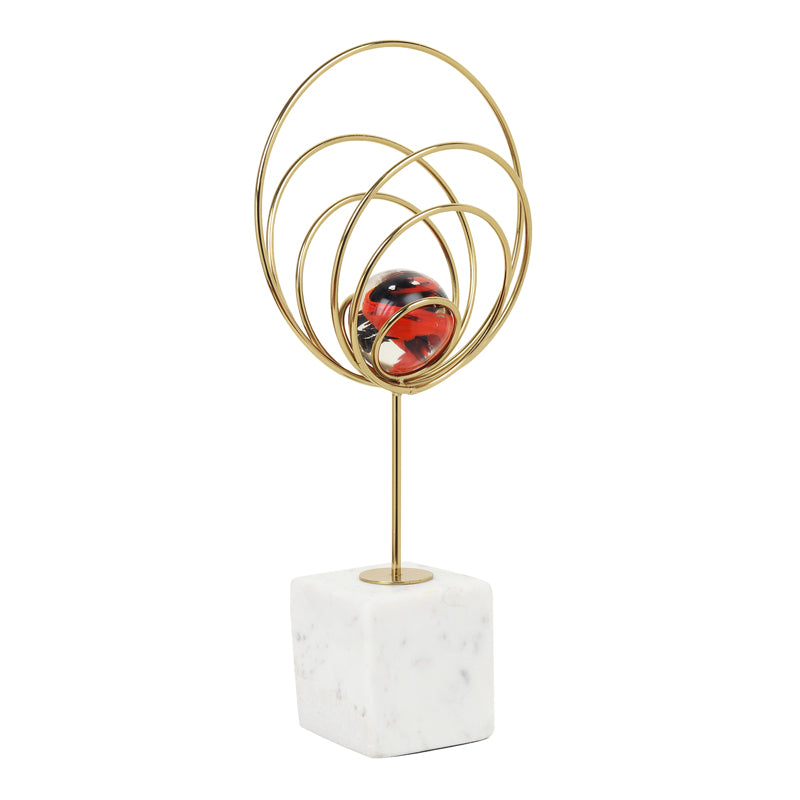 Buy Crystal Misania Showpiece - Gold Showpieces from Vaaree