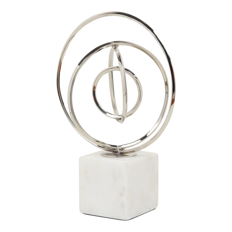 Buy Circle Seam Showpiece - Silver Showpieces from Vaaree