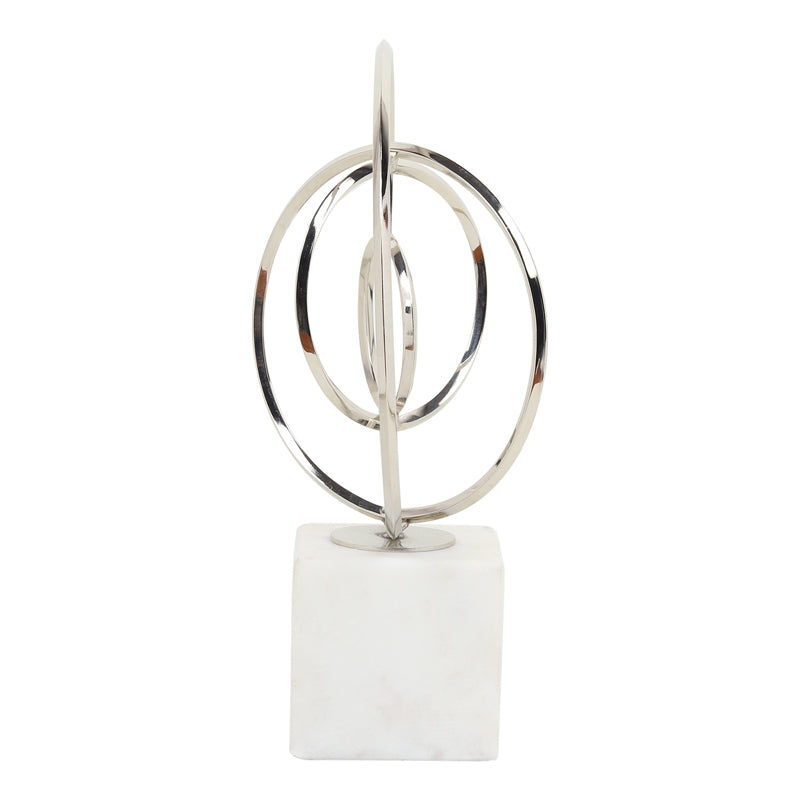 Buy Circle Seam Showpiece - Silver Showpieces from Vaaree