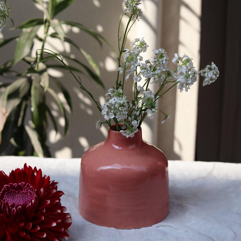 Buy Vendra Ceramic Vase - Two Piece Set Vase from Vaaree