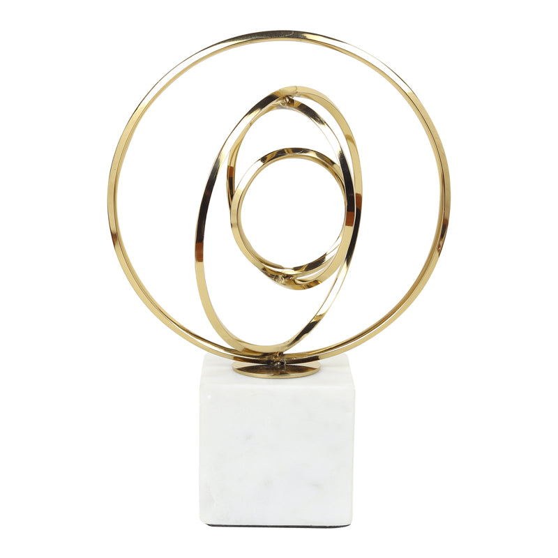 Buy Circle Seam Showpiece - Gold Showpieces from Vaaree