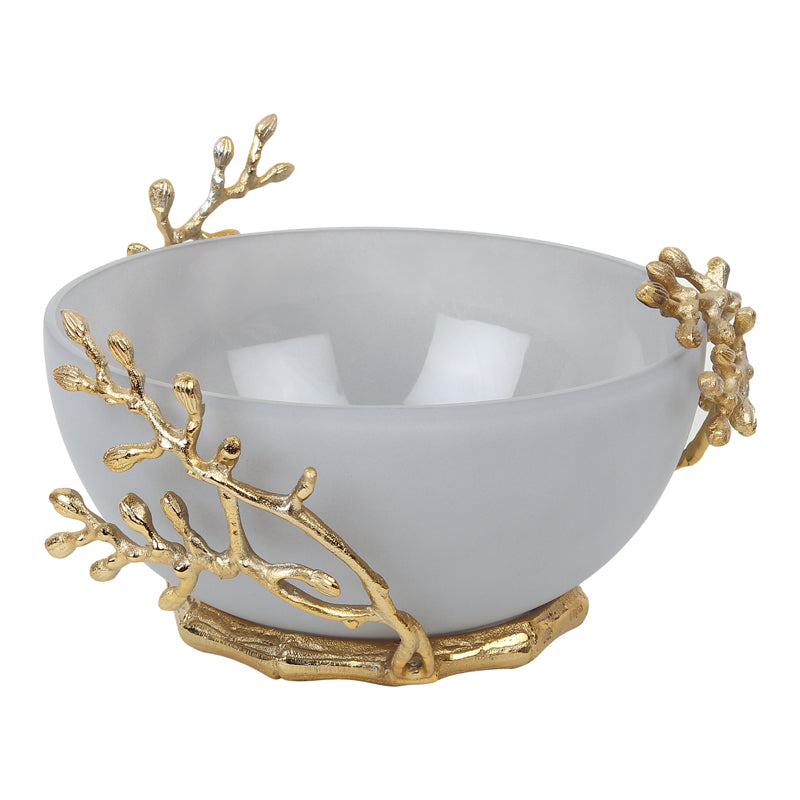 Buy Roscoe Branched Accent Bowl - Grey Accent Bowls & Trays from Vaaree