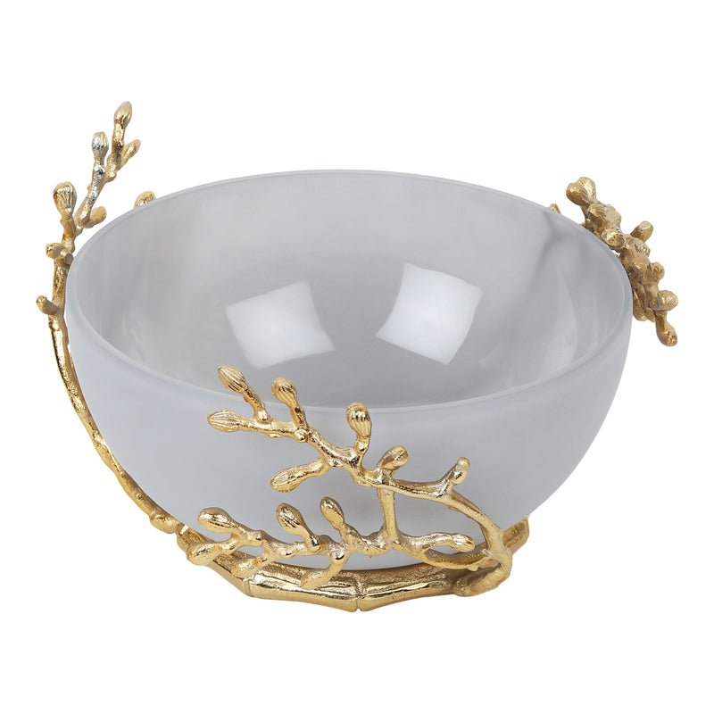 Buy Roscoe Branched Accent Bowl - Grey Accent Bowls & Trays from Vaaree