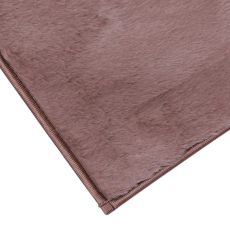 Buy Ileva Anti Skid Bedside Runner - Light Brown Runner Rug from Vaaree