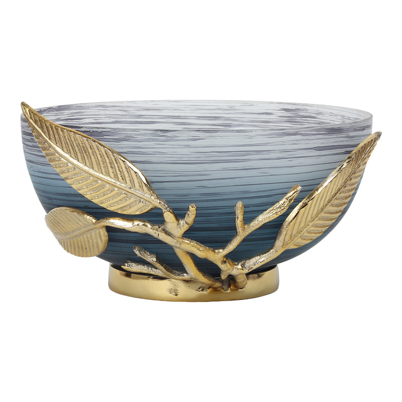 Buy Adro Ruma Accent Bowl - Blue Accent Bowls & Trays from Vaaree