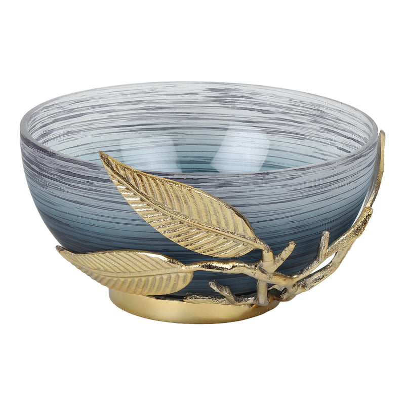 Buy Adro Ruma Accent Bowl - Blue Accent Bowls & Trays from Vaaree