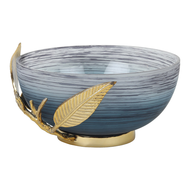 Buy Adro Ruma Accent Bowl - Blue Accent Bowls & Trays from Vaaree