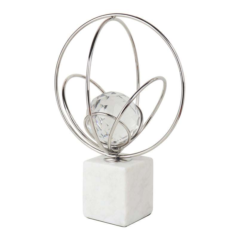 Buy Crystal Elysian Showpiece - Silver Showpieces from Vaaree