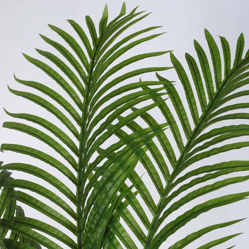 Buy Faux Lush Areca Plam Plant With Pot - 6.6 Feet Artificial Plants from Vaaree