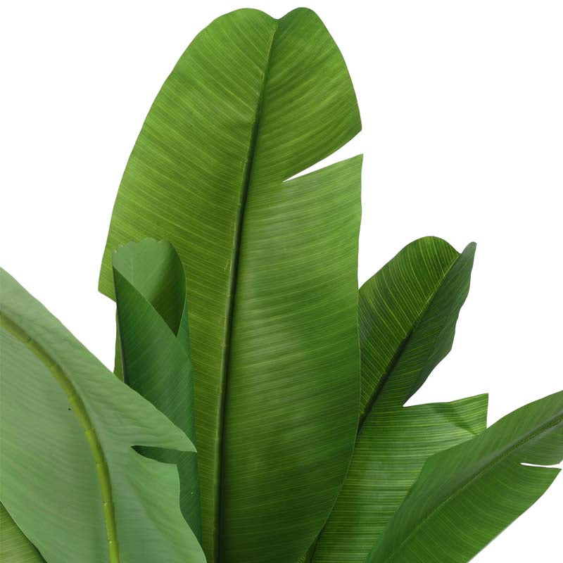 Buy Faux Lush Banana Plant With Pot - 4 Feet Artificial Plants from Vaaree