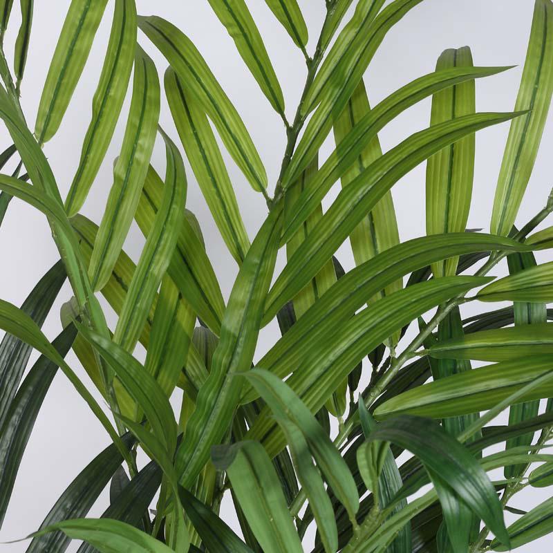 Buy Faux Lush Palm Tree With Pot - 6.2 Feet Artificial Plants from Vaaree