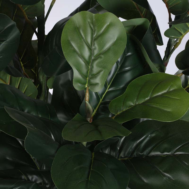 Buy Faux Lush Fiddle Leaf Fig Plant With Pot - 6 Feet Artificial Plants from Vaaree