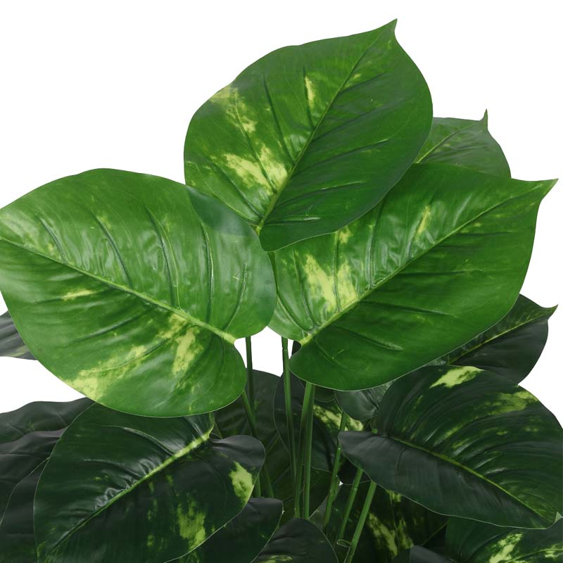 Buy Faux Lush Pothos Plant With Pot - 2.6 Feet Artificial Plants from Vaaree