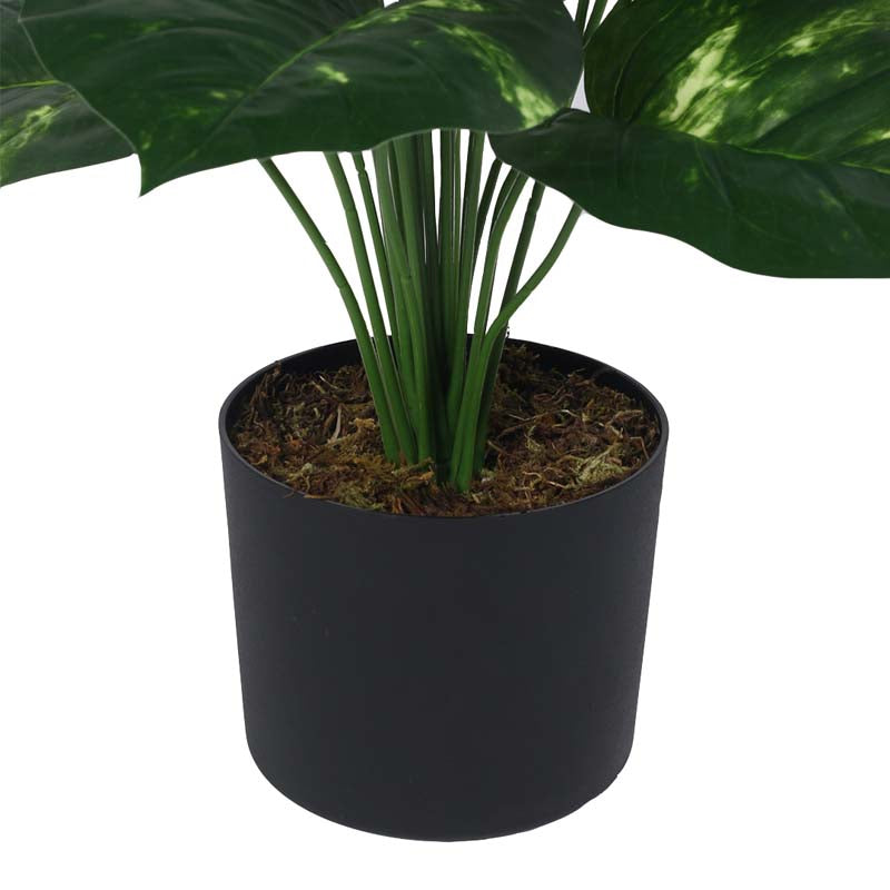 Buy Faux Lush Pothos Plant With Pot - 2.6 Feet Artificial Plants from Vaaree